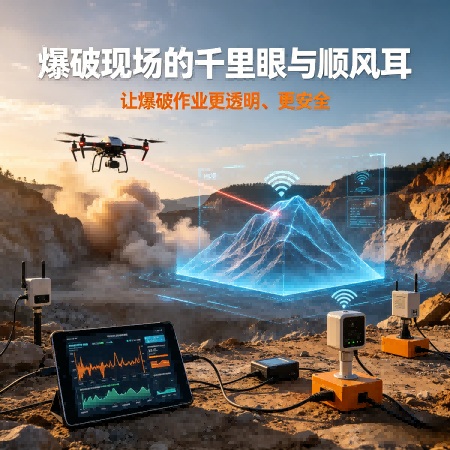 传感器与无人机：爆破现场的“千里眼”与“顺风耳”